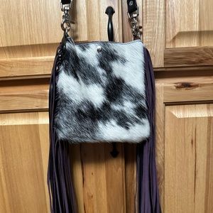 Jill Homestead cowhide & leather crossbody bag